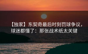 【独家】东契奇最后时刻罚球争议，球迷都懂了：那张战术纸太关键
