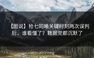 【图说】抢七同曦关键时刻两次误判后，谁看懂了？数据党都沉默了